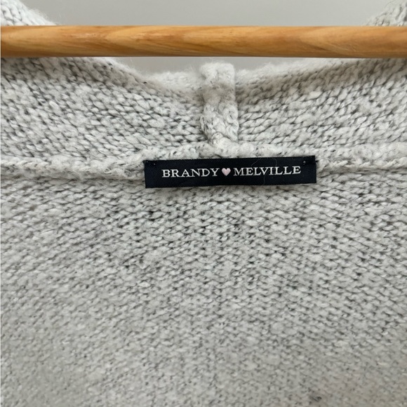 Brandy Melville Hooded Cardigan - Picture 3 of 4